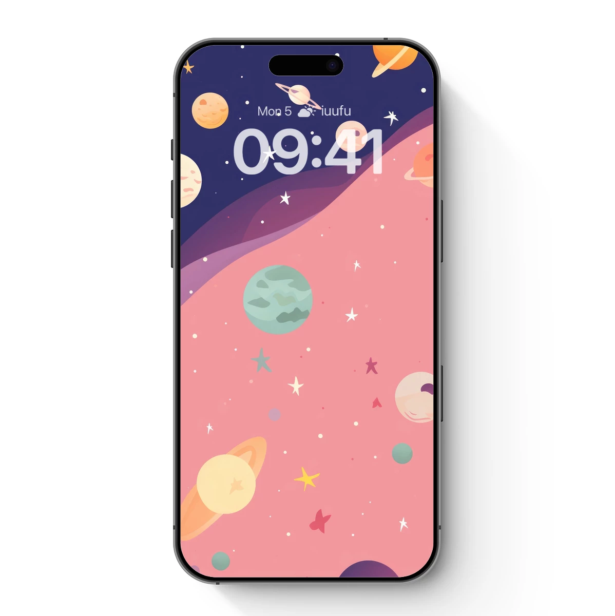 Cosmic Pastel Dreams: Whimsical Planets in Harmony