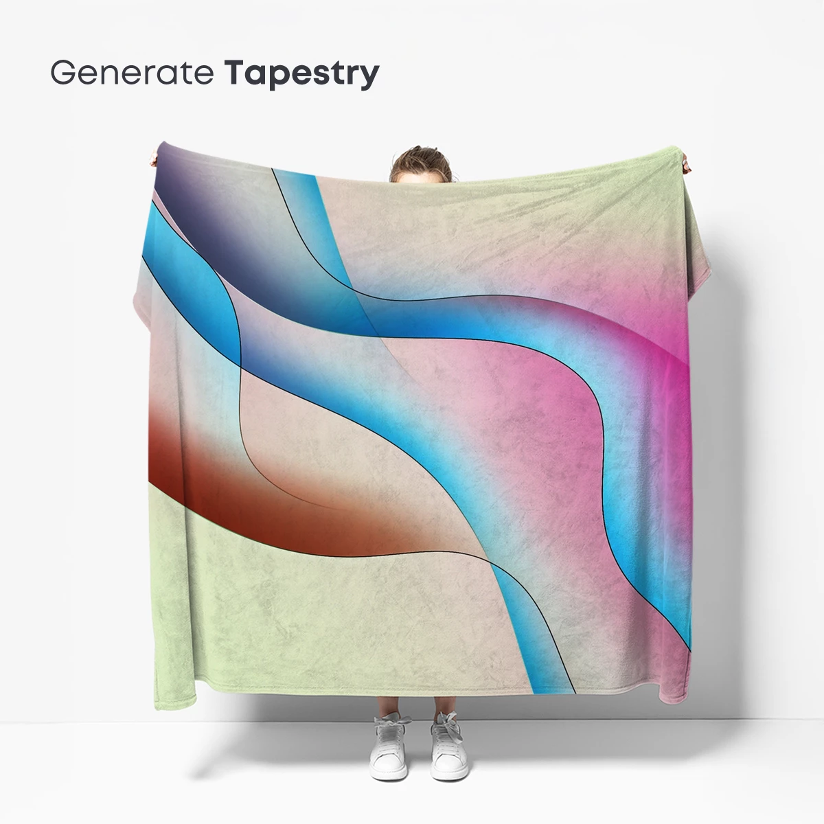 Fluid Chromatic Waves: Abstract Gradient Art - Image 5