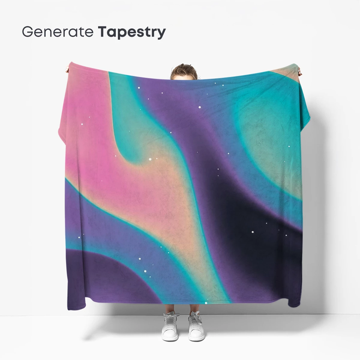 Fluid Aurora: Ethereal Swirls of Pastel Hues - Image 5