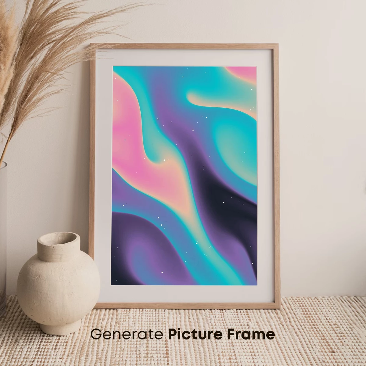 Fluid Aurora: Ethereal Swirls of Pastel Hues - Image 7