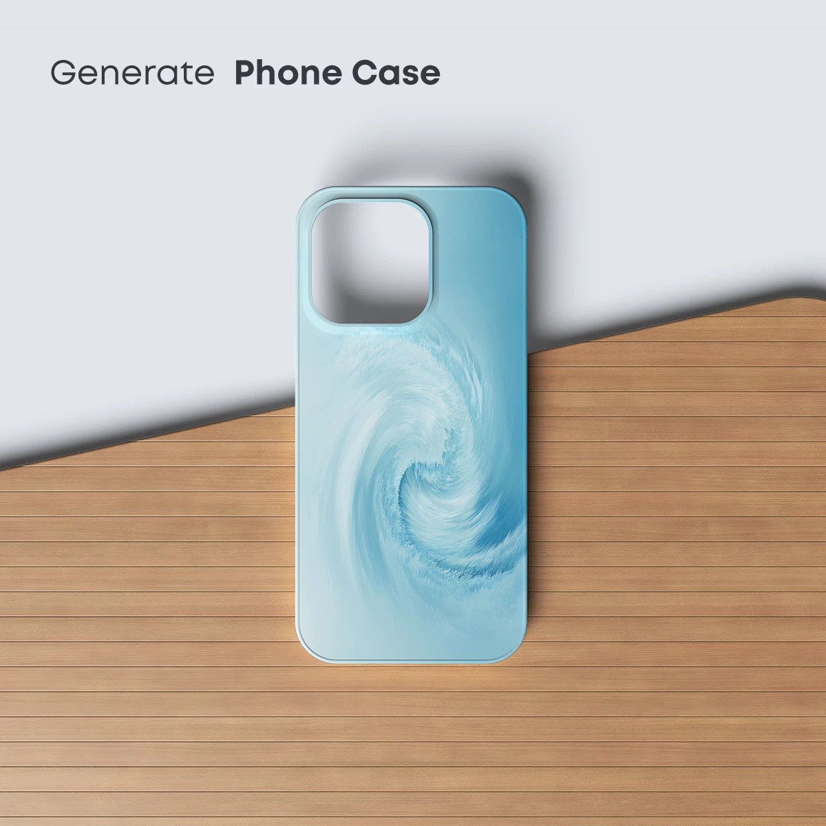 Ethereal Blue Swirl: A Dance of Whispers - Image 3