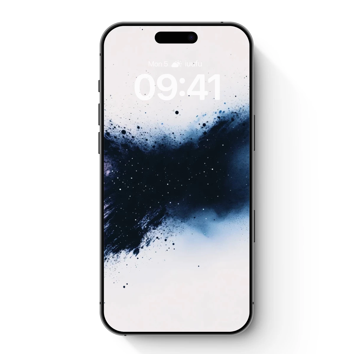 Ink Splash Elegance: Abstract Art in Motion