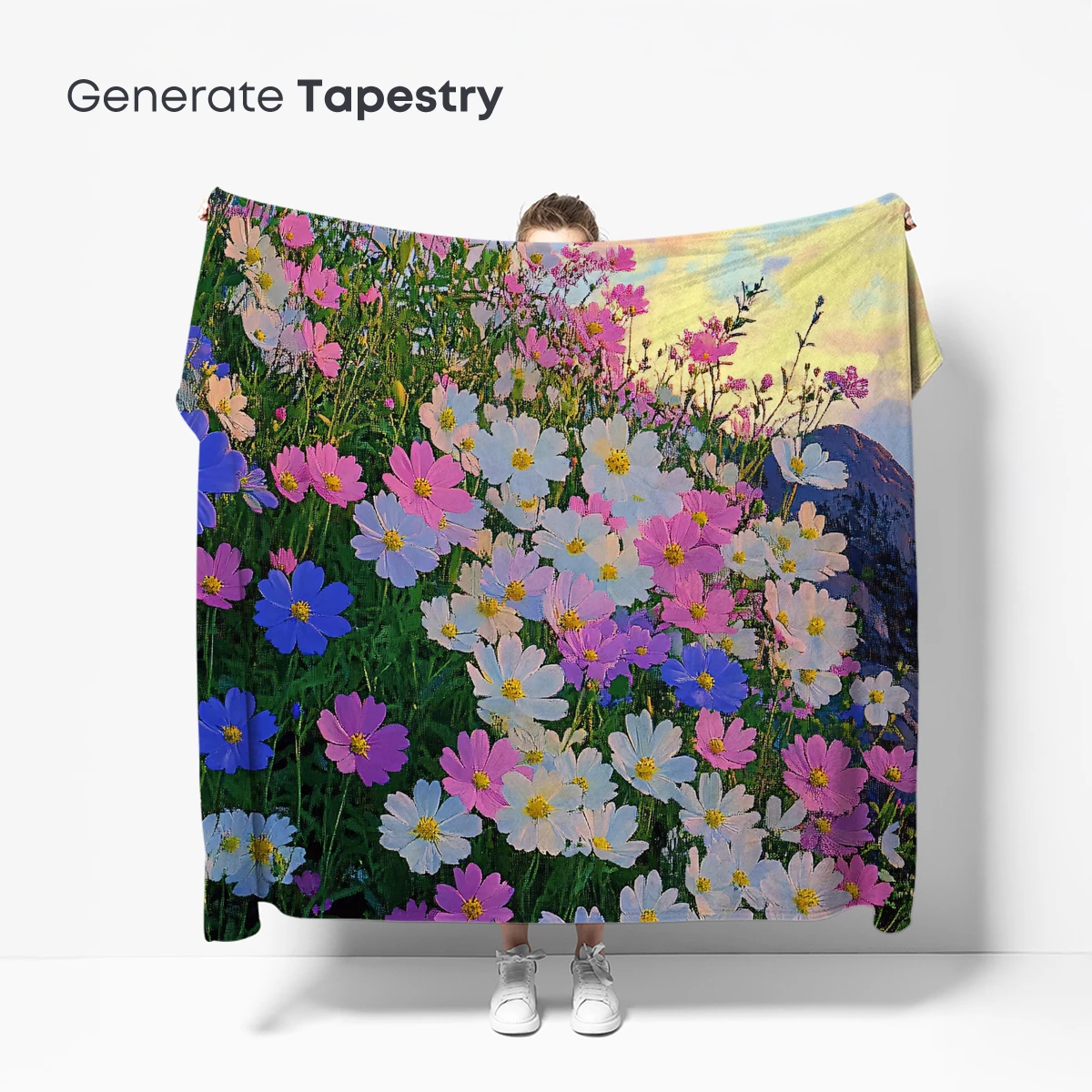 Cosmic Cosmos: A Symphony of Pastel Blooms - Image 5