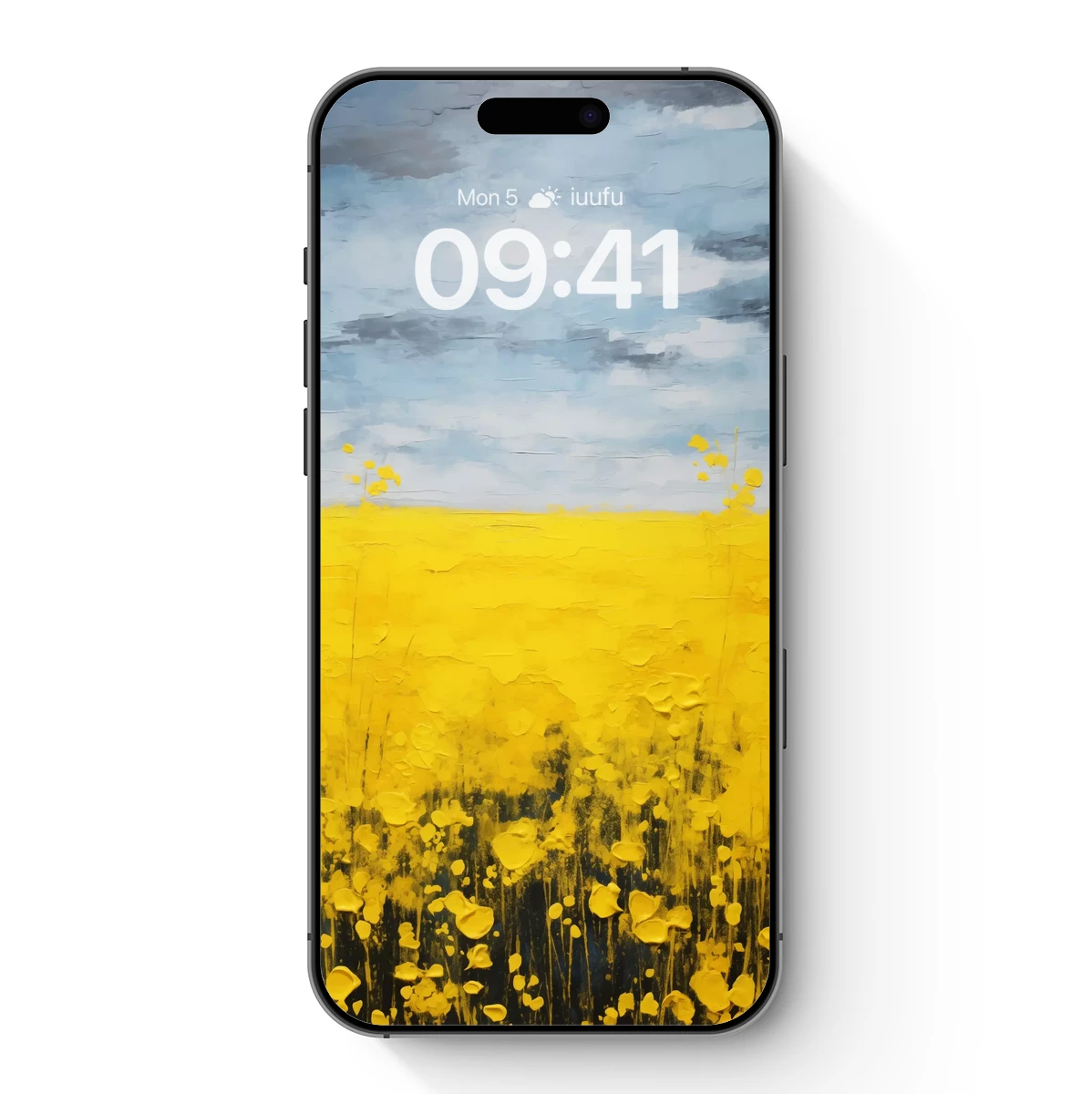 Golden Canopy Under Cloudy Skies Golden Canopy Under Cloudy Skies