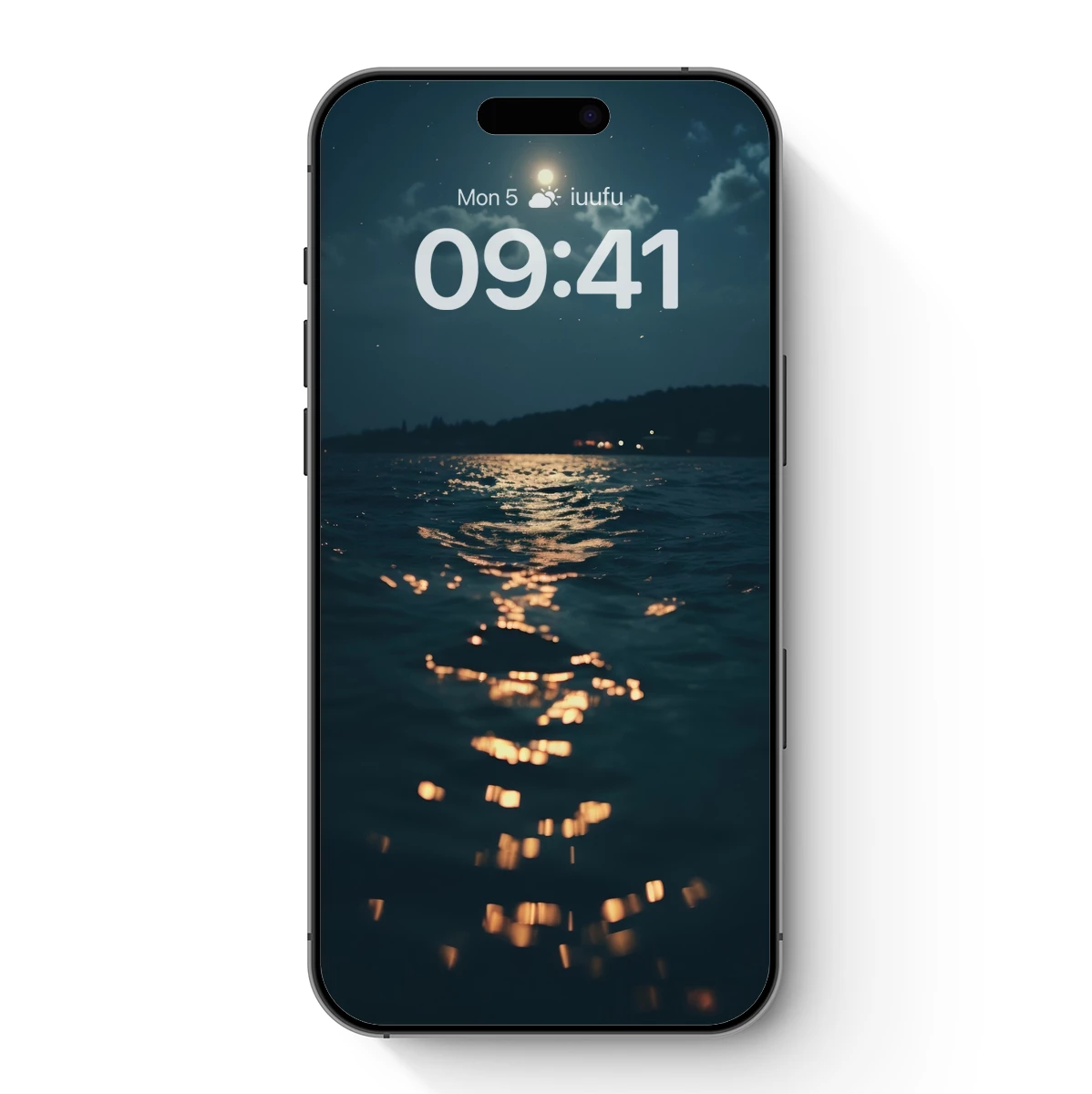Moonlit Ocean Sparkle: A Nocturnal Symphony