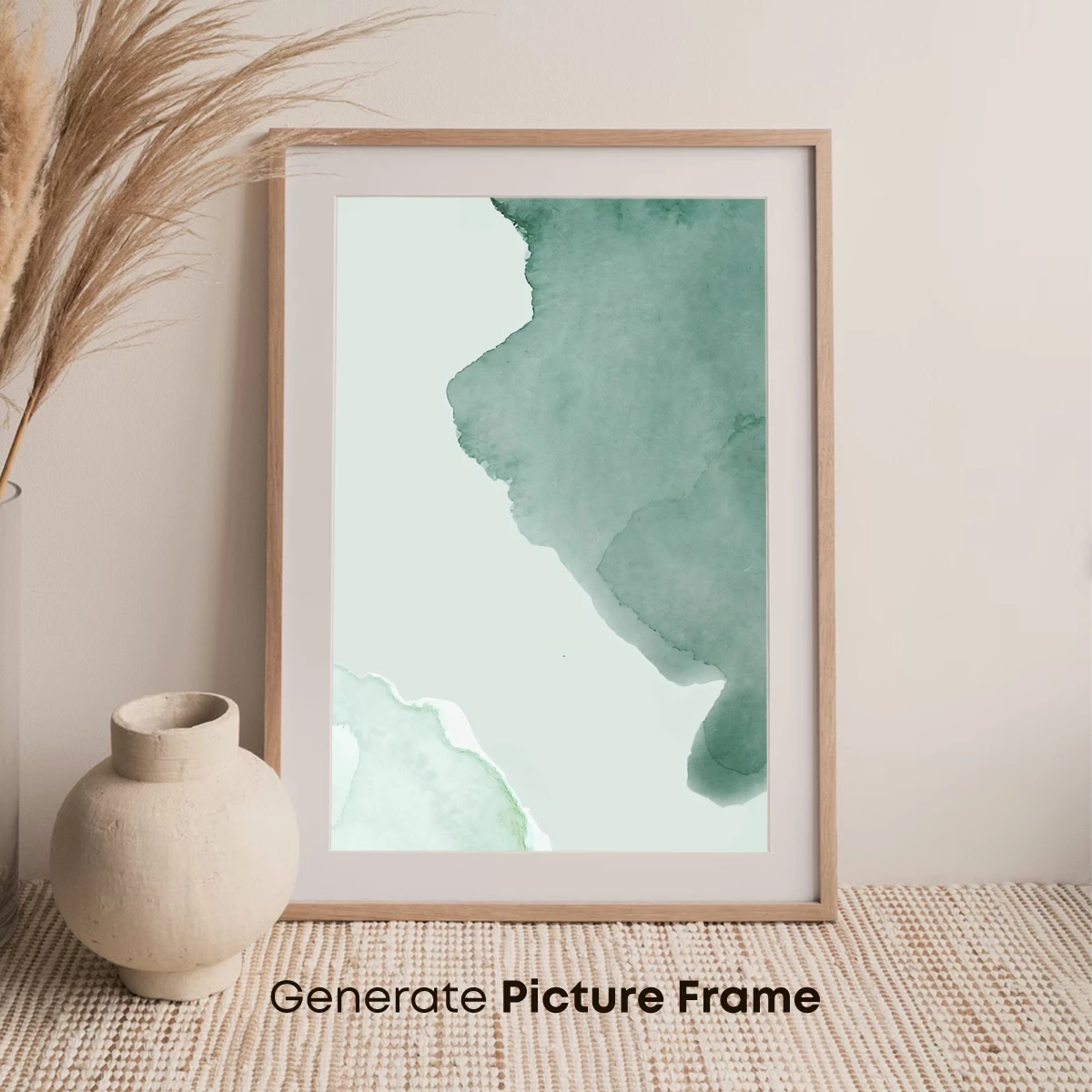 Ethereal Aqua Abstract: Watercolor Flow - Image 7