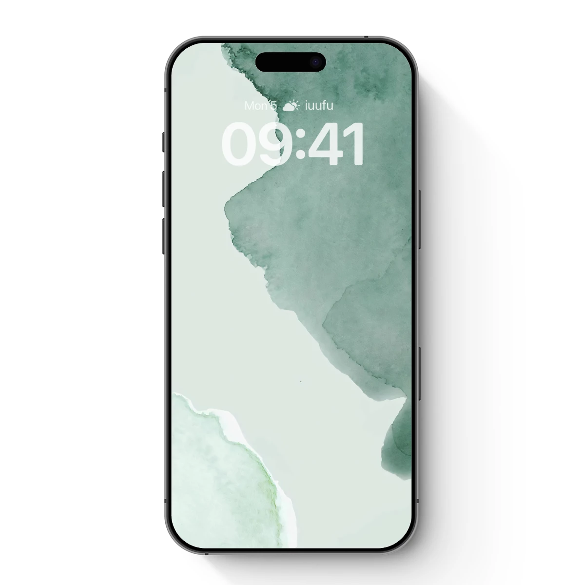 Ethereal Aqua Abstract: Watercolor Flow