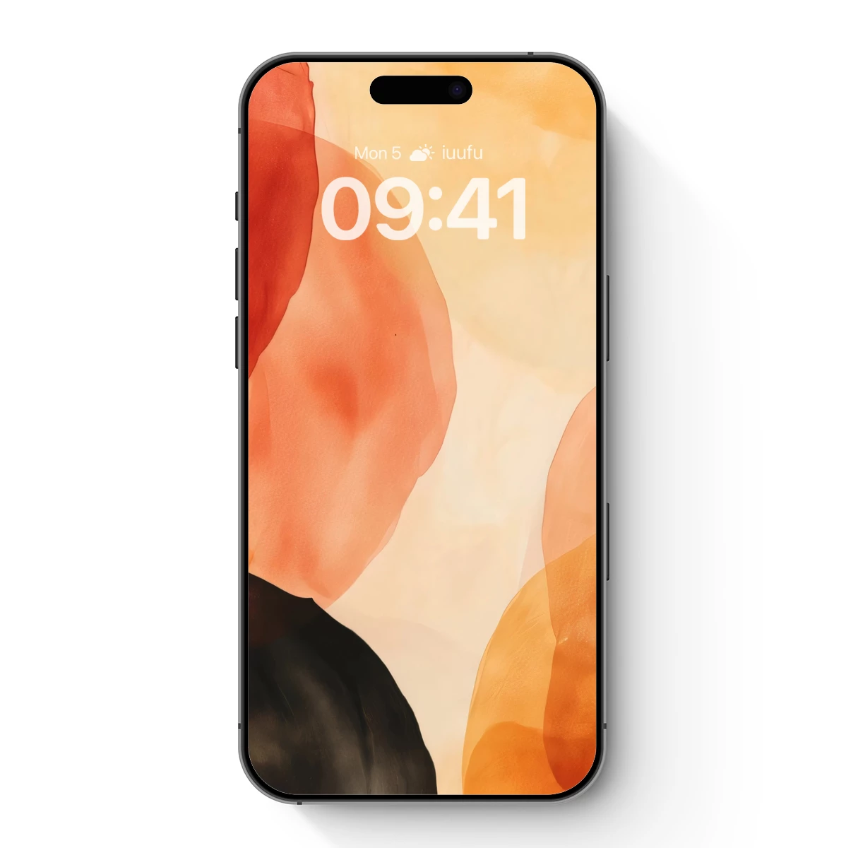 Abstract Fusion: Warm Hues and Ethereal Forms