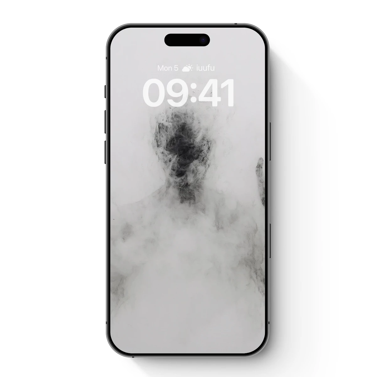 Ethereal Figure Emerging from Fog Ethereal Figure Emerging from Fog