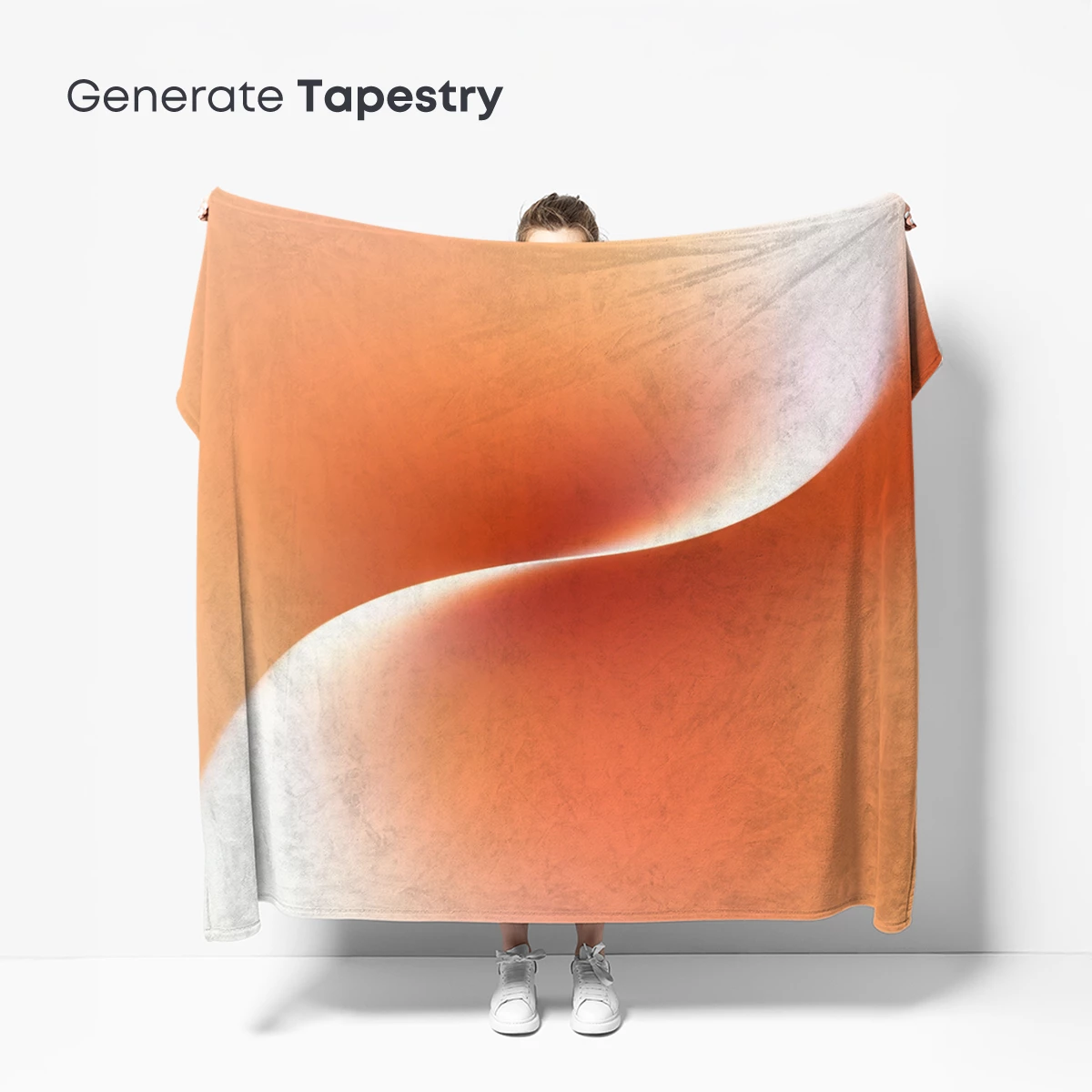 Ethereal Curve: Soft Gradient Sculpture - Image 5