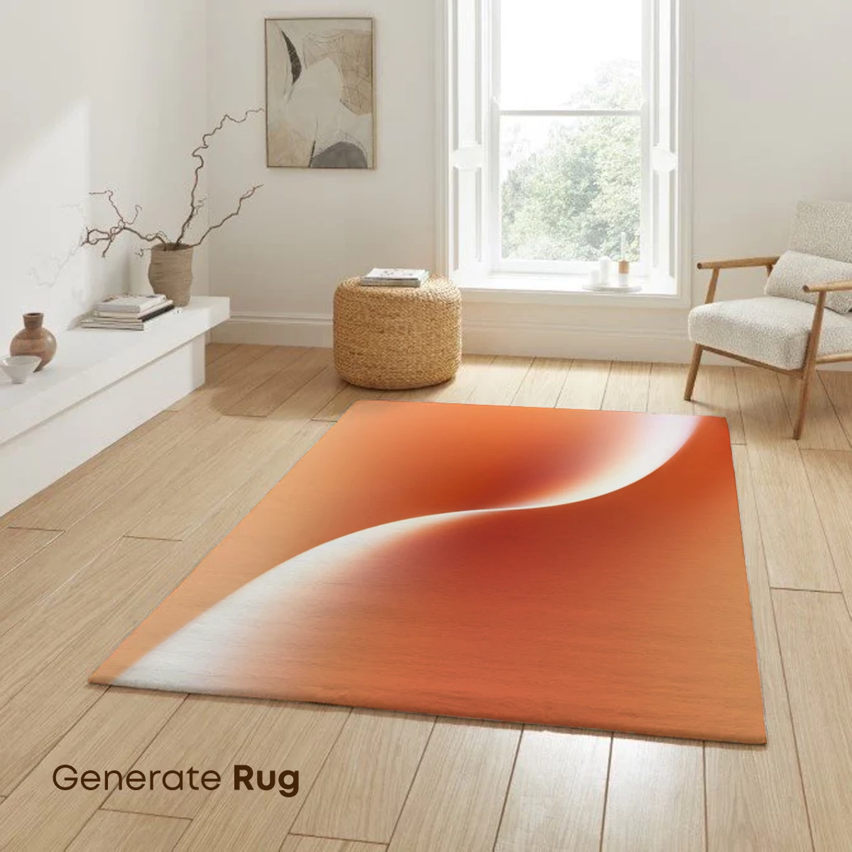 Ethereal Curve: Soft Gradient Sculpture - Image 6