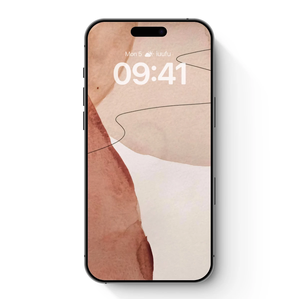 Abstract Watercolor Flow: Minimalist Curves and Hues