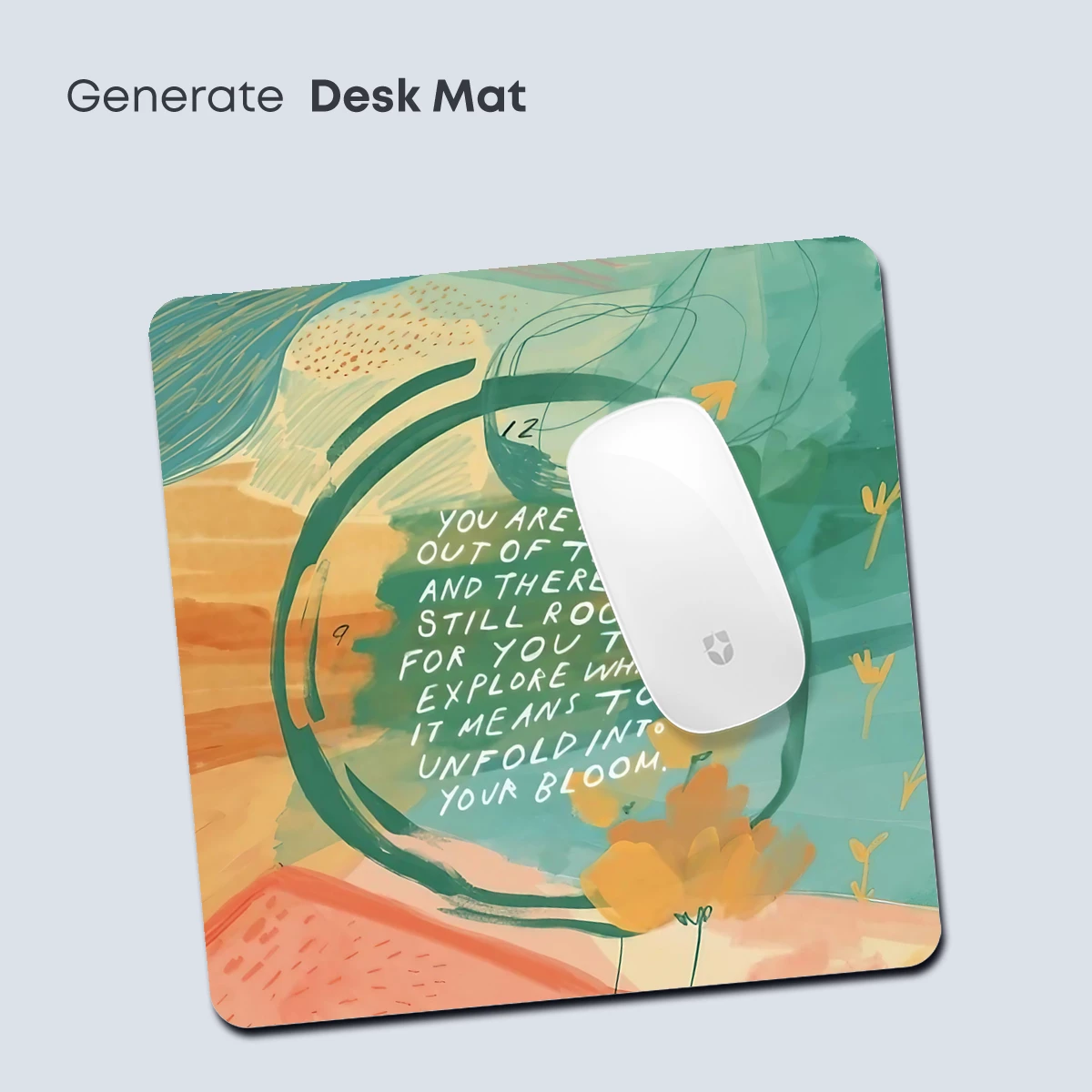 Blossom of Time: Abstract Floral Motif - Image 4