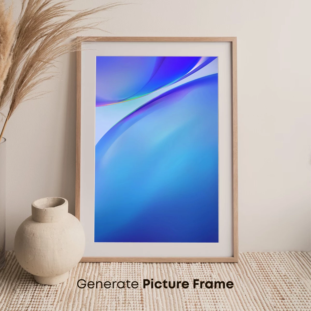 Ethereal Blue Waves: A Digital Symphony - Image 7