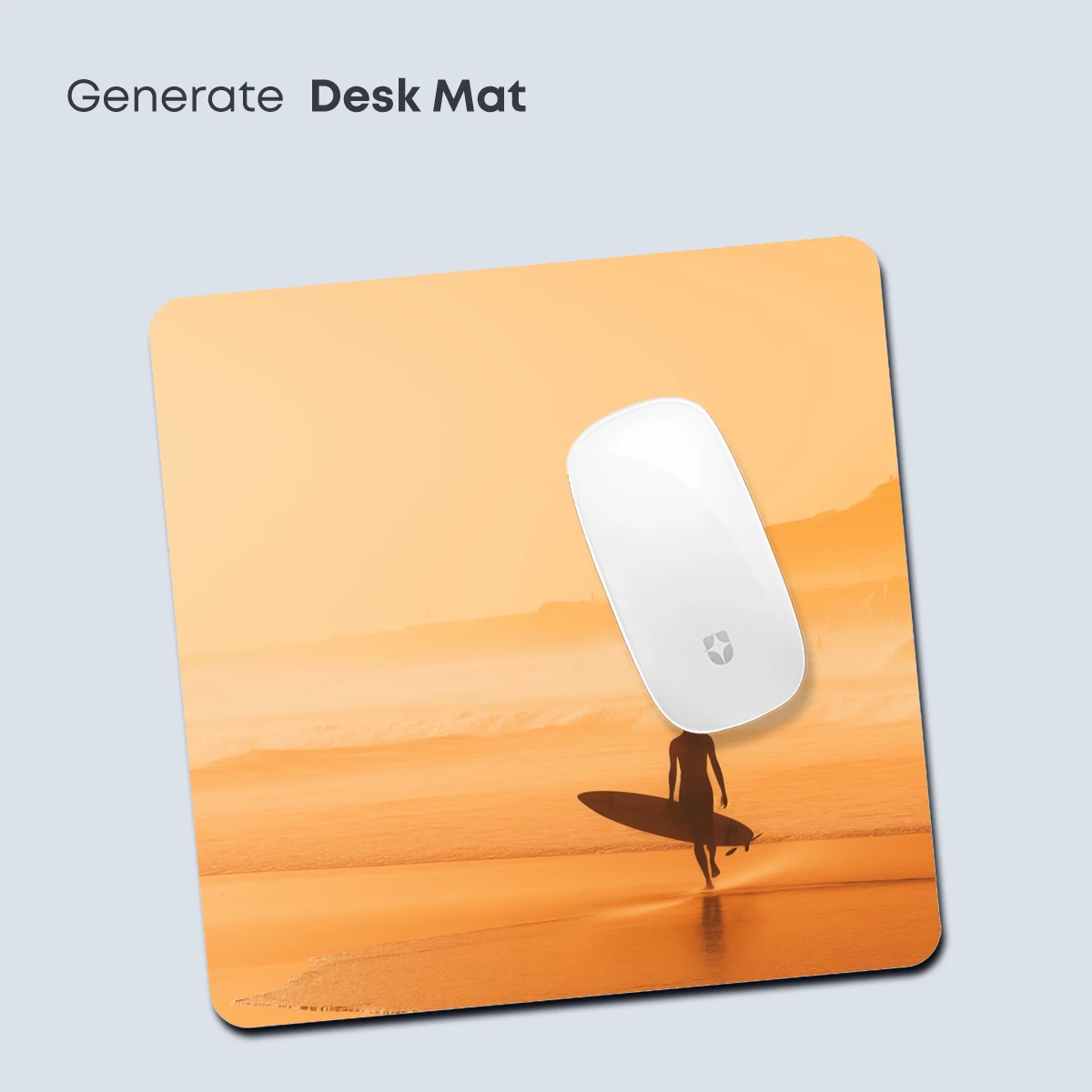 Golden Sunset Surfer Silhouette - Image 4