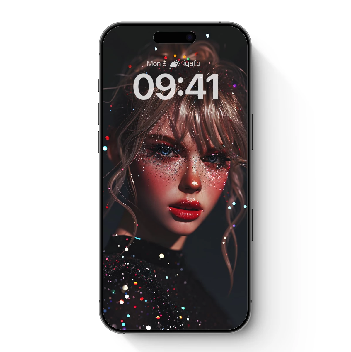 Glittering Stardust Portrait Glittering Stardust Portrait