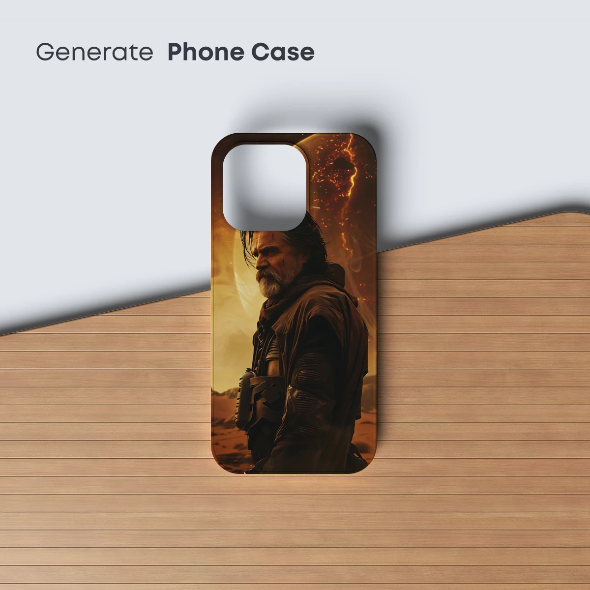 Desert Nomad Under Cosmic Skies - Image 3