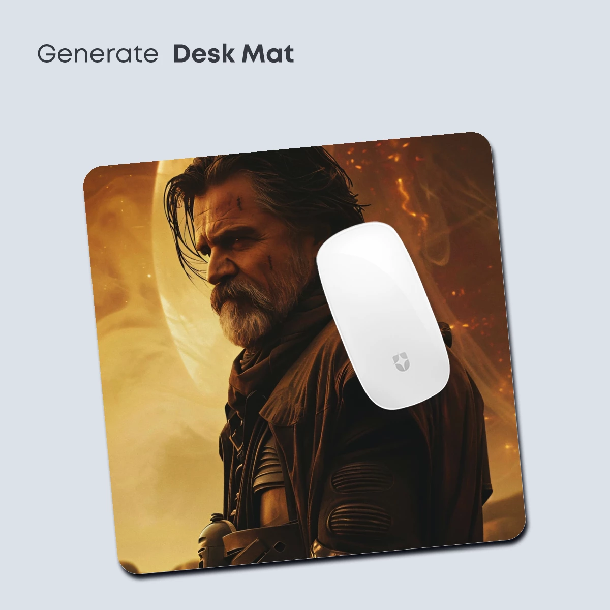 Desert Nomad Under Cosmic Skies - Image 4