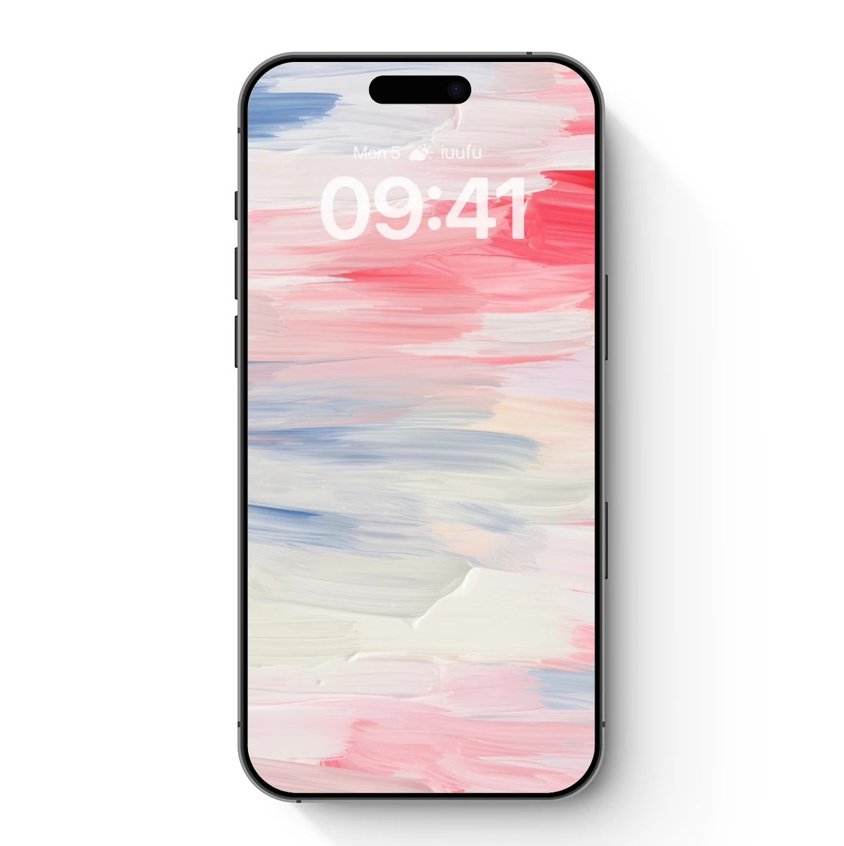 Abstract Brushstroke Symphony in Pastel Hues