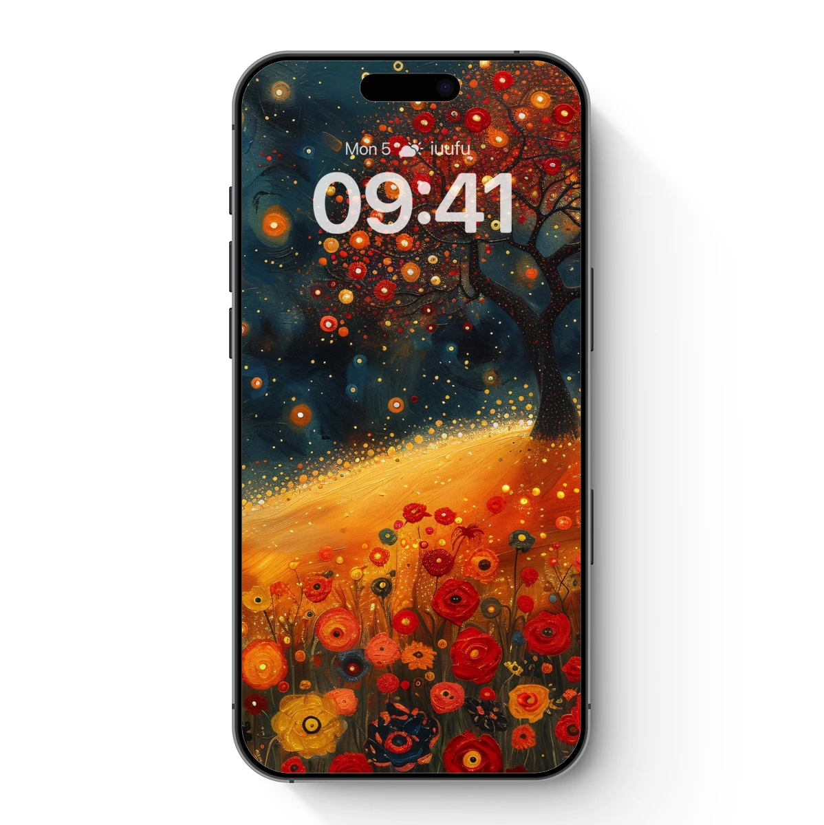 Eternal Blossom: A Surreal Night Garden