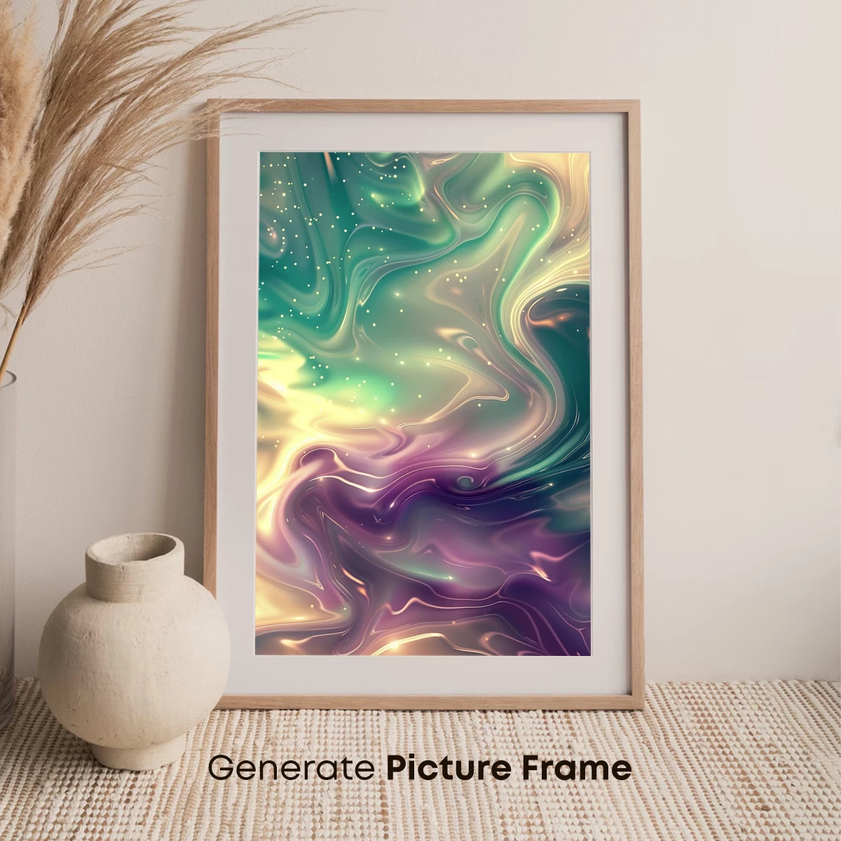 Galactic Marble Symphony: Swirling Cosmic Dreams - Image 7