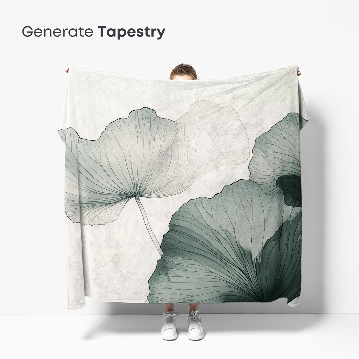 Ethereal Ginkgo Whispers: Monochromatic Botanical Art - Image 5