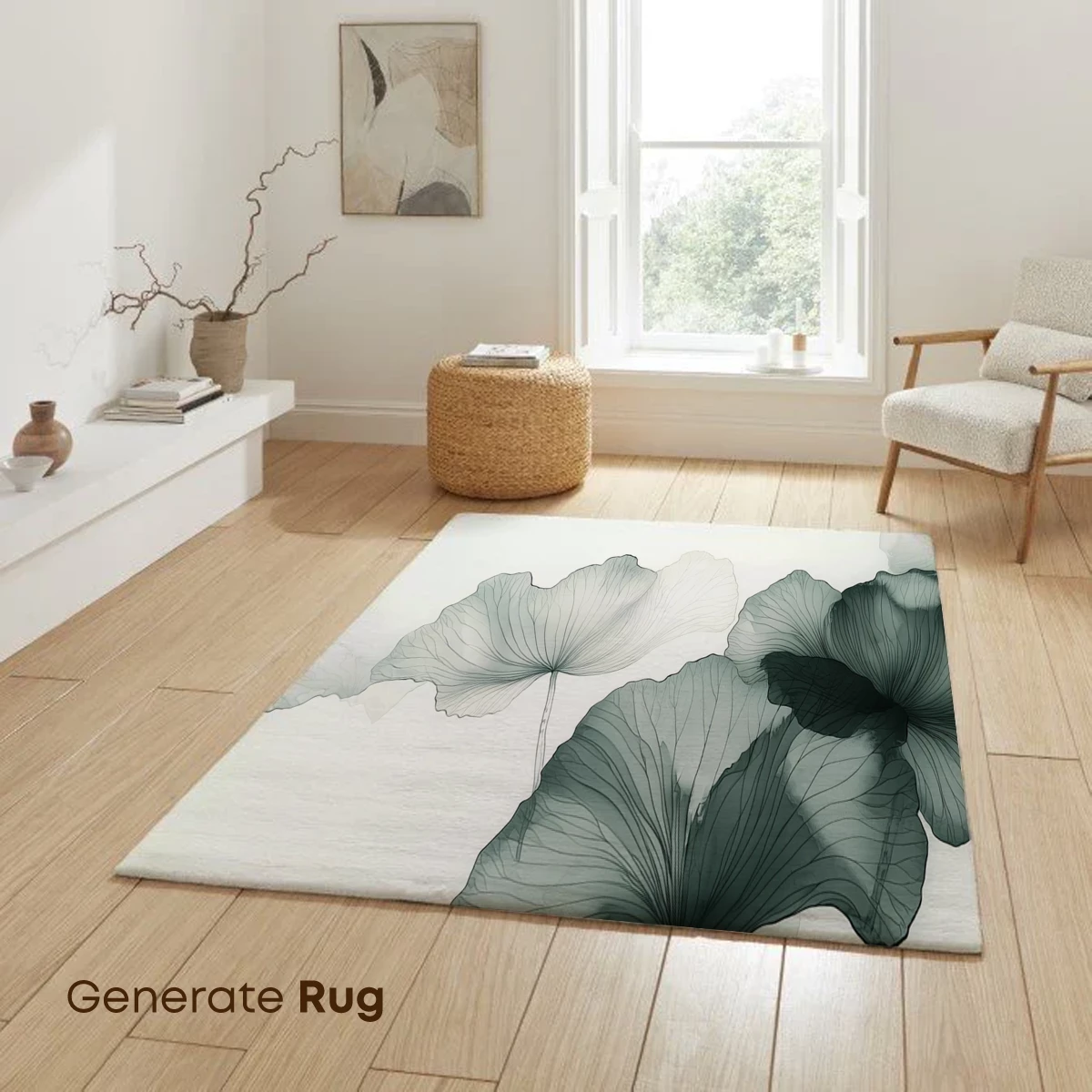 Ethereal Ginkgo Whispers: Monochromatic Botanical Art - Image 6