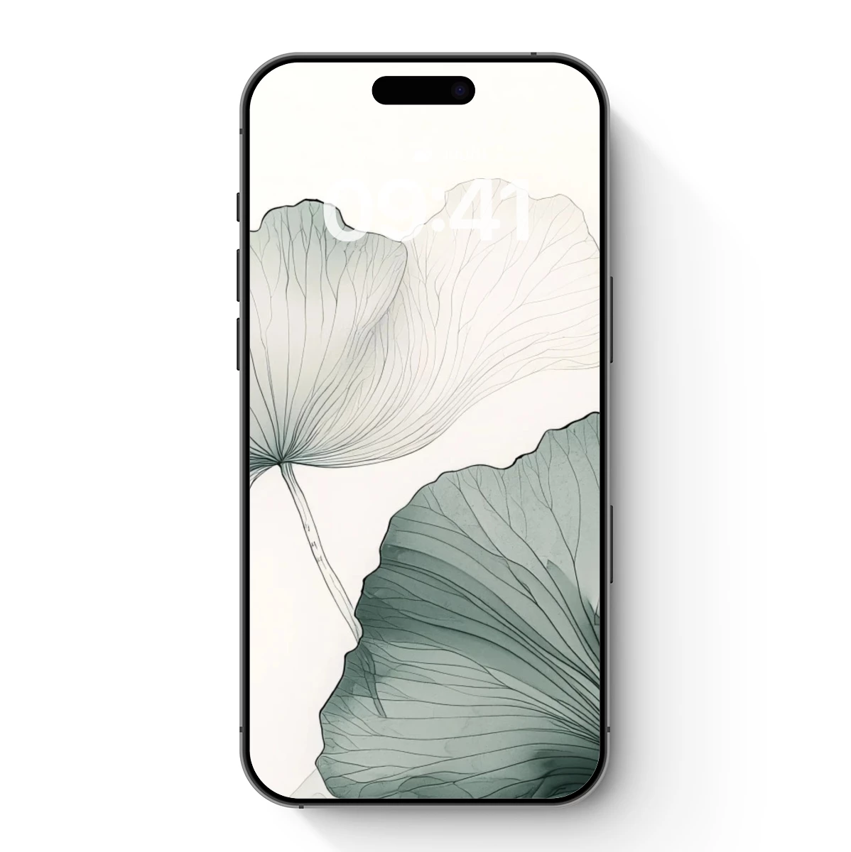 Ethereal Ginkgo Whispers: Monochromatic Botanical Art