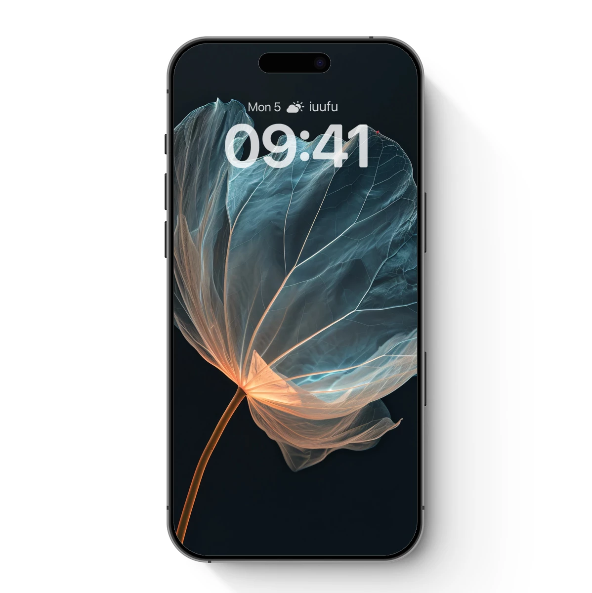 Ethereal Lotus Leaf: A Dance of Light and Shadow