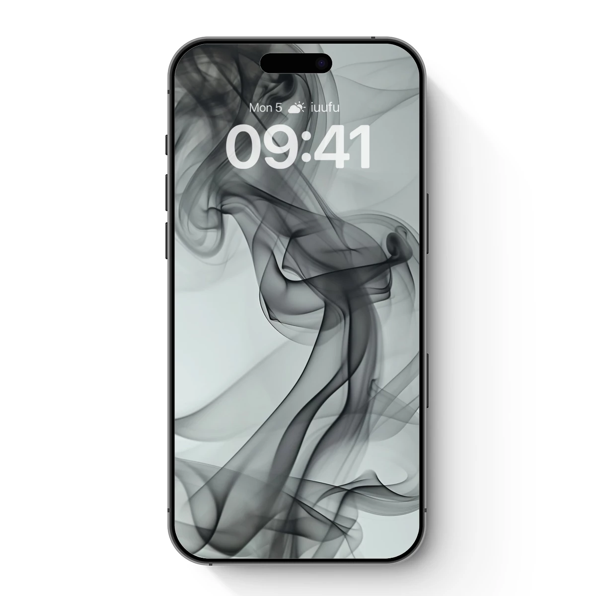 Ethereal Smoke Dance: Abstract Fluidity in Monochrome