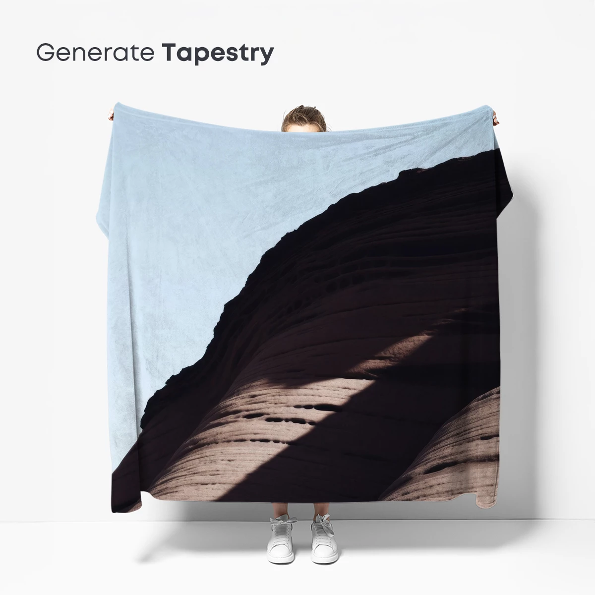 Desert Shadows: Eroded Sandstone Majesty - Image 5