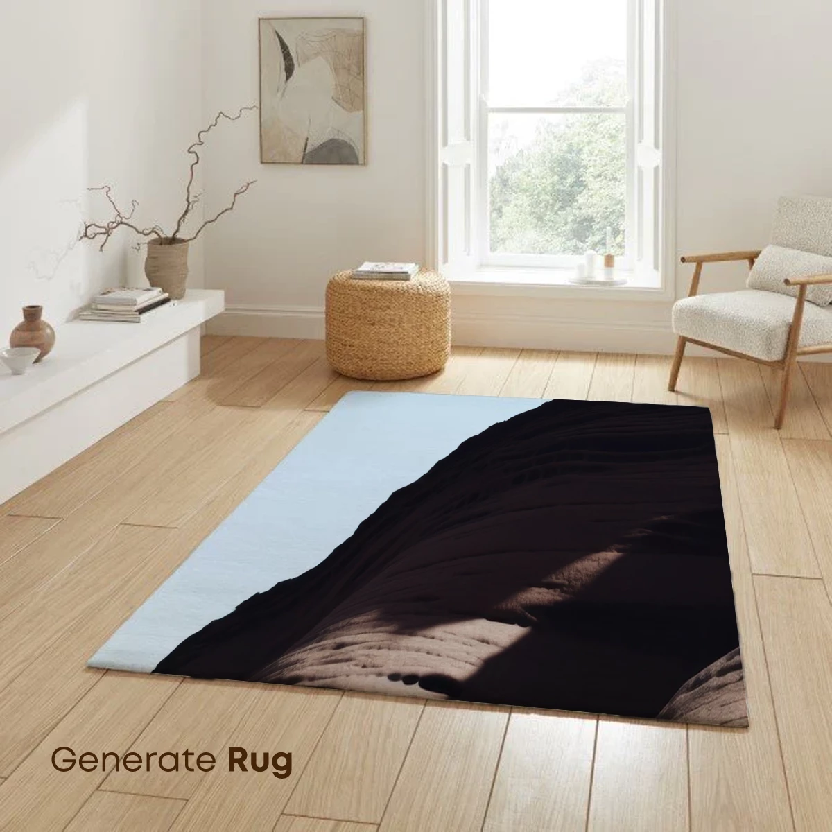 Desert Shadows: Eroded Sandstone Majesty - Image 6