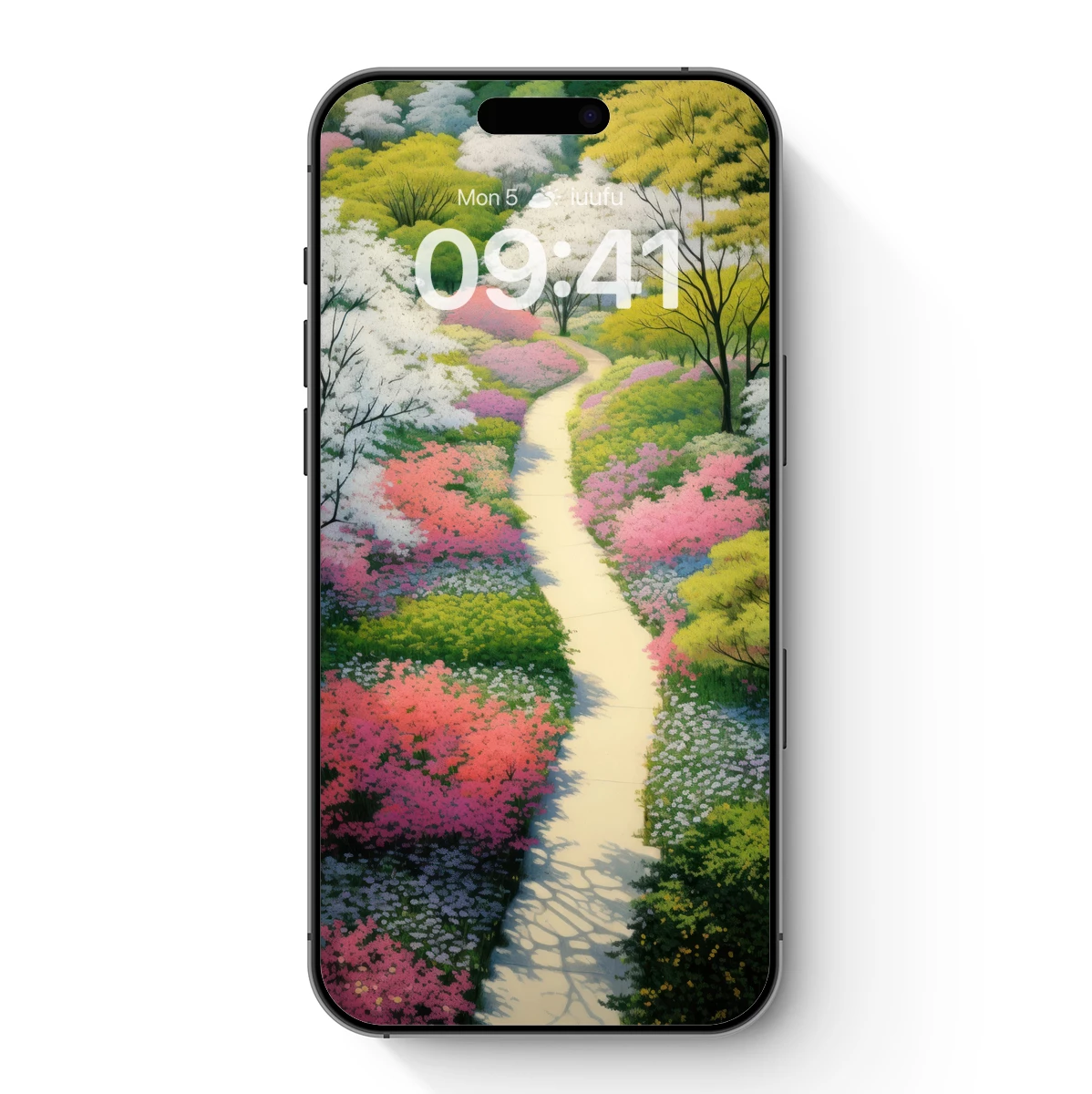 Enchanted Floral Pathway