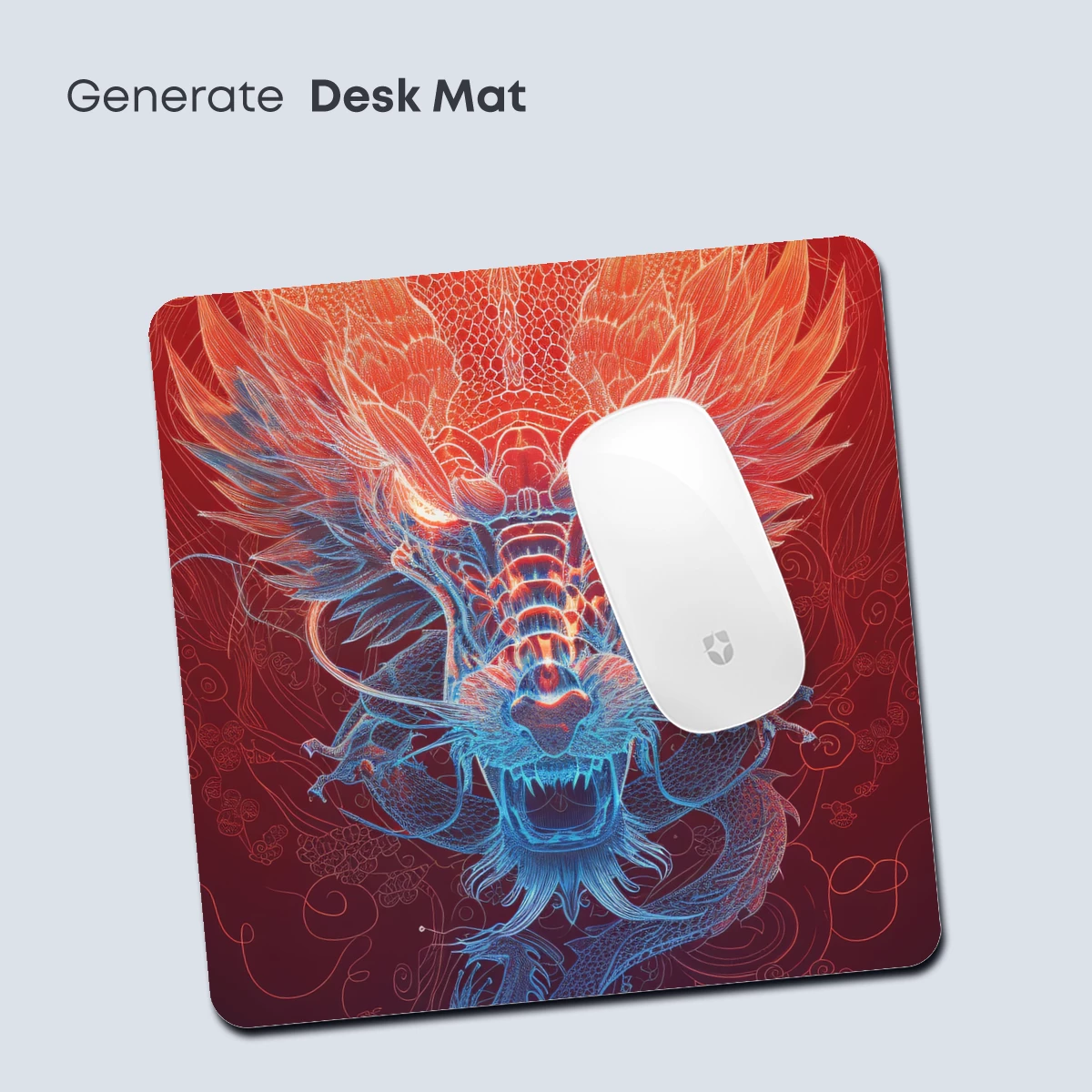 Flaming Dragon's Roar: Mythic Fusion Art - Image 4