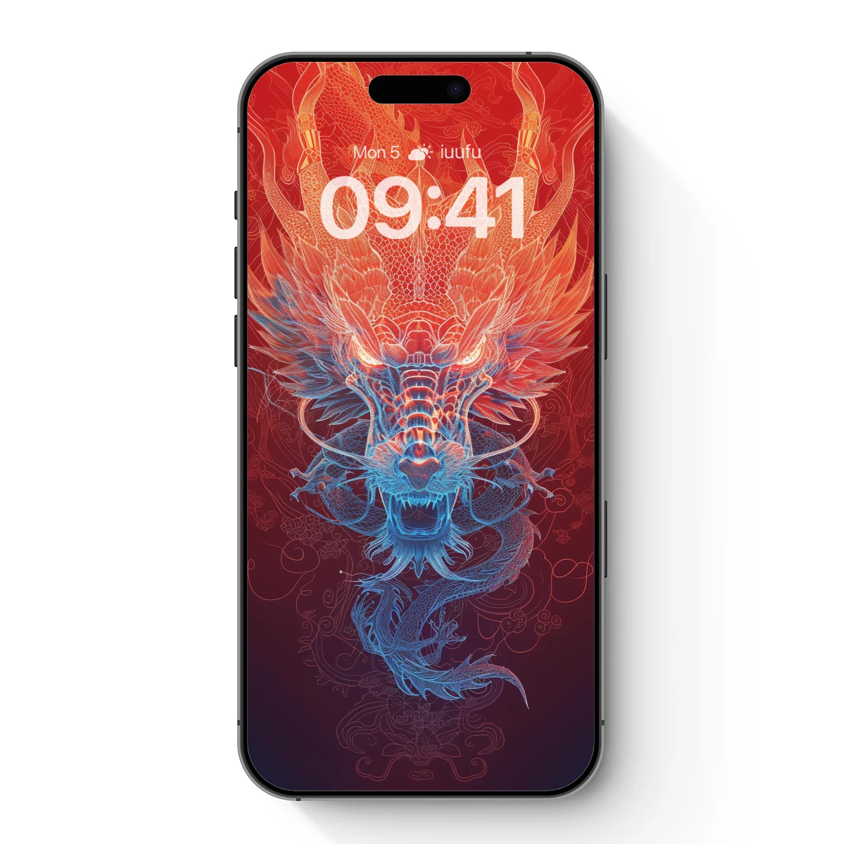 Flaming Dragon's Roar: Mythic Fusion Art