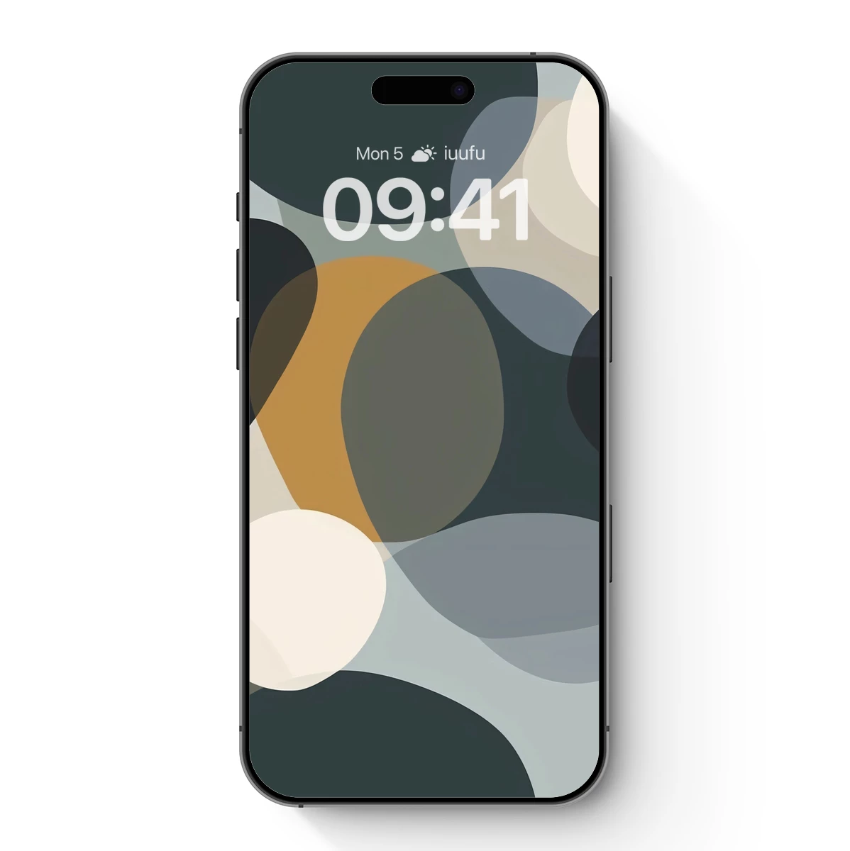 Abstract Circles in Harmony: Modern Geometric Fusion