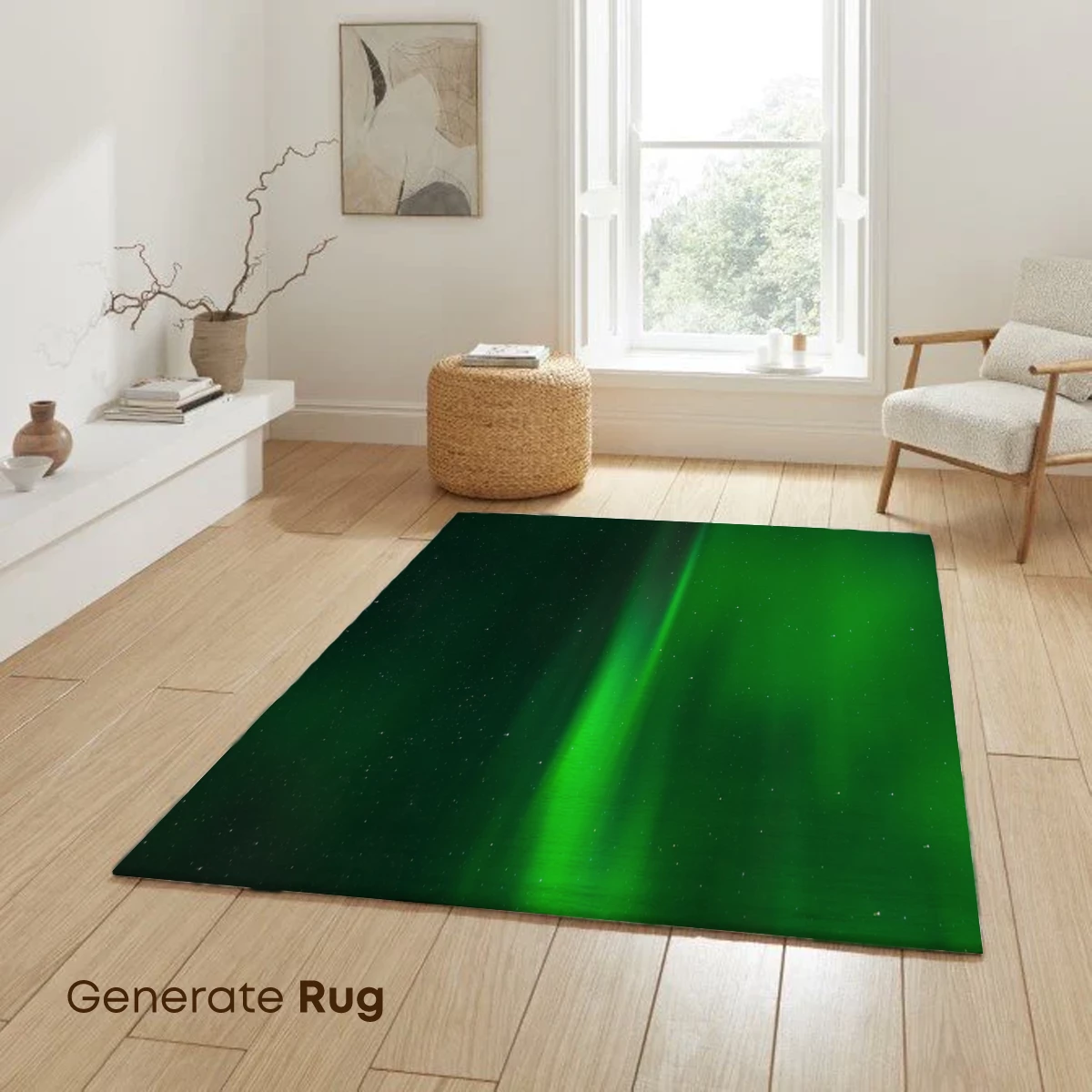 Dancing Northern Lights: Celestial Green Symphony - Image 6