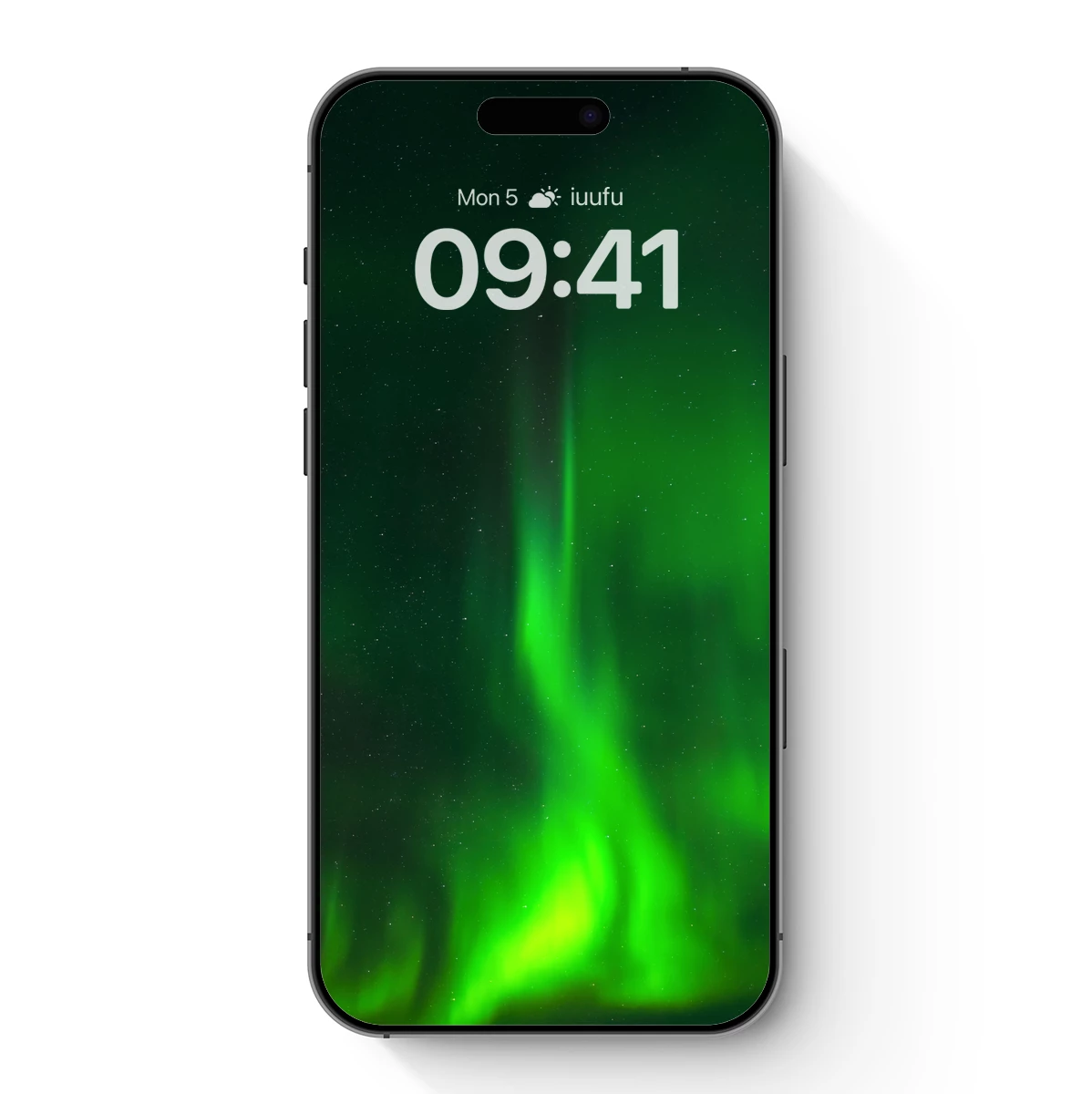 Dancing Northern Lights: Celestial Green Symphony