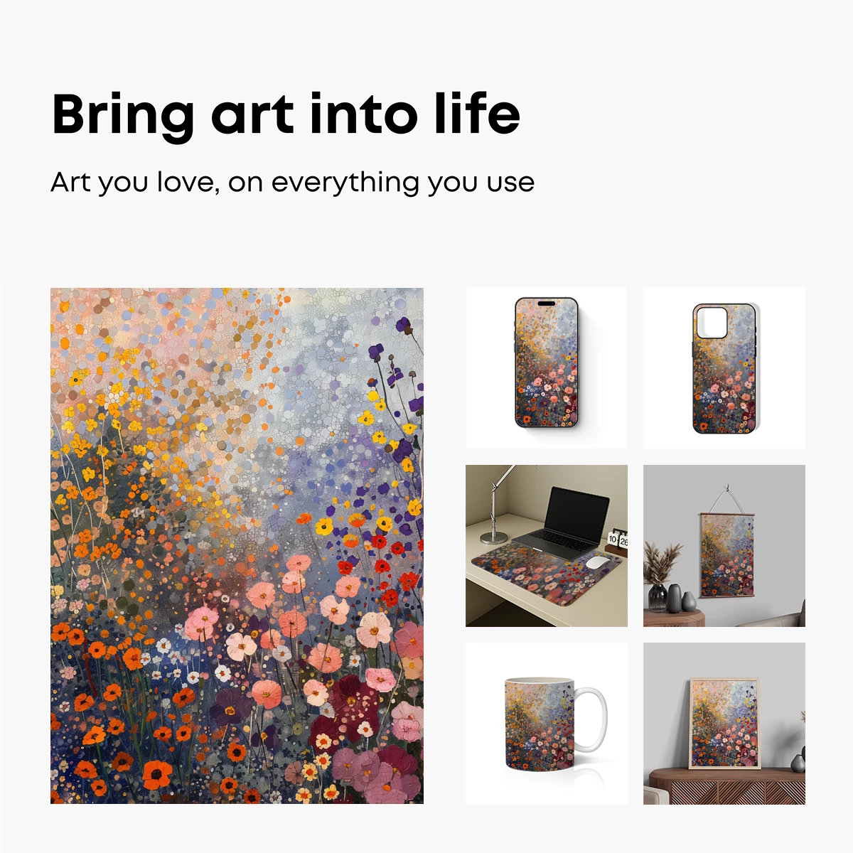 Blossom Symphony: A Palette of Wildflower Dreams - Image 2