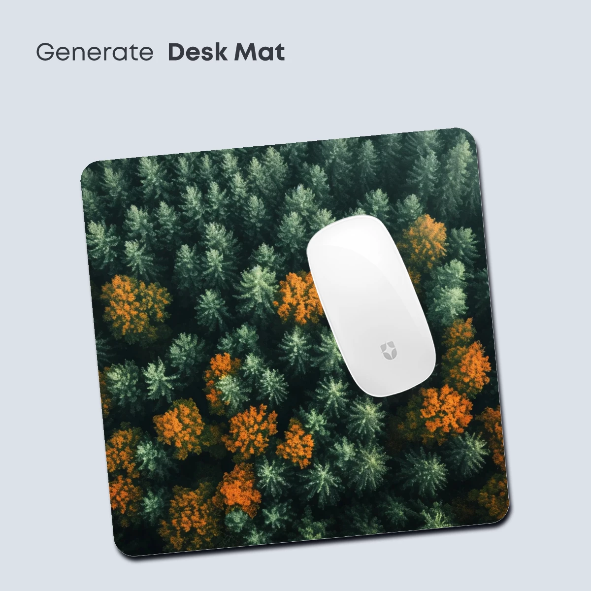 Autumn's Embrace: Pine Forest with Golden Accents - Image 4