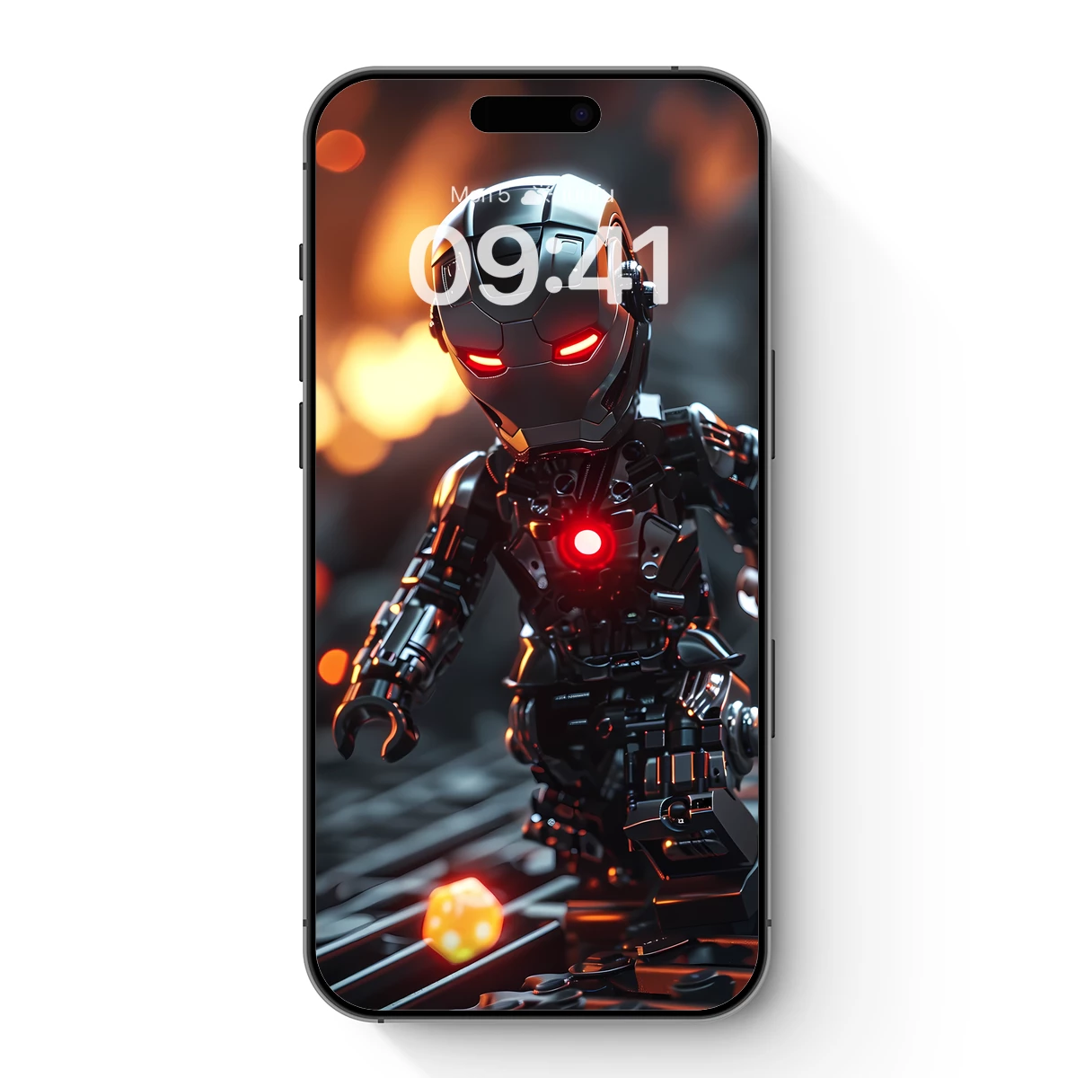 Cybernetic Sentinel: Futuristic Robot Aesthetics Cybernetic Sentinel: Futuristic Robot Aesthetics