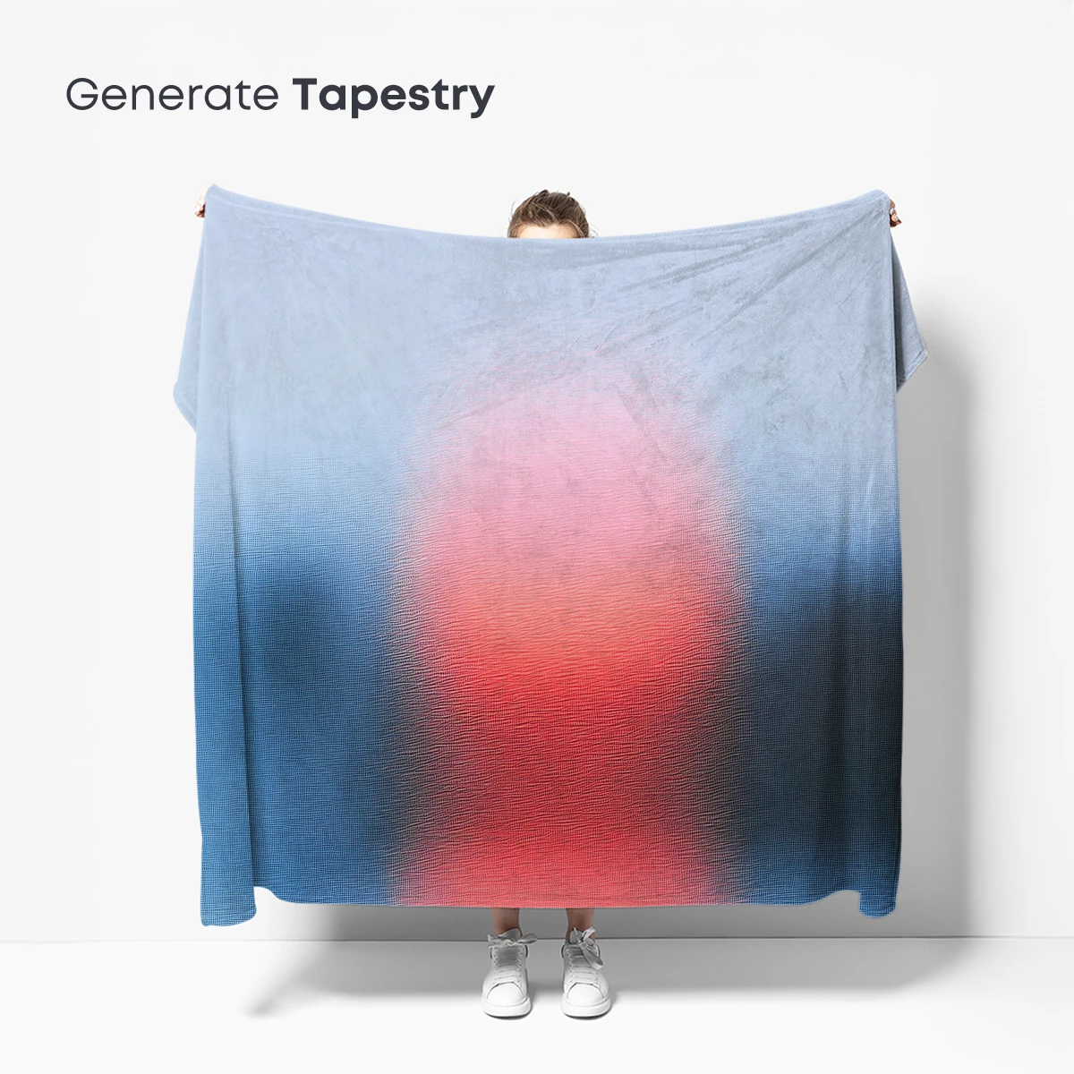 Blurred Solitude: Ethereal Figure in Misty Hues - Image 5