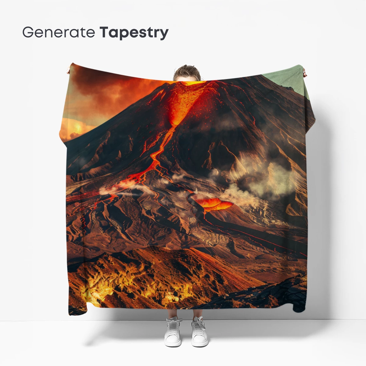Erupting Volcano: Fiery Majesty in Nature's Fury - Image 5
