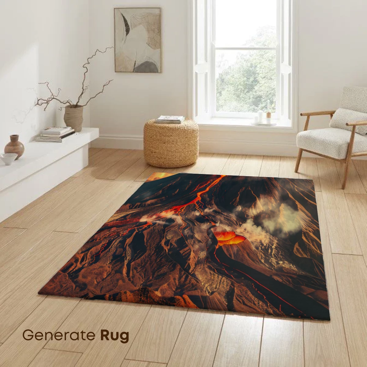 Erupting Volcano: Fiery Majesty in Nature's Fury - Image 6