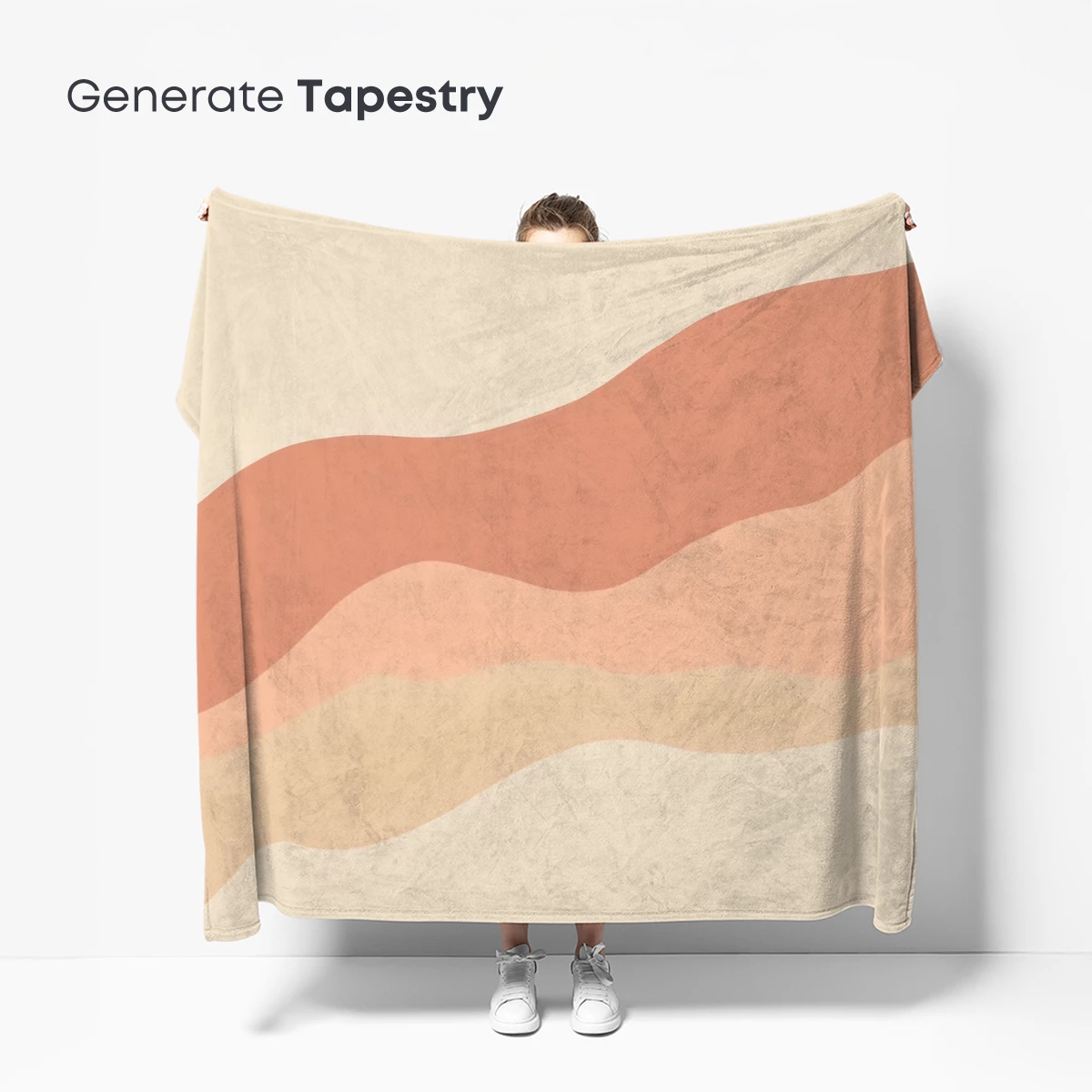 Abstract Wavy Layers in Soft Pastels - Image 5