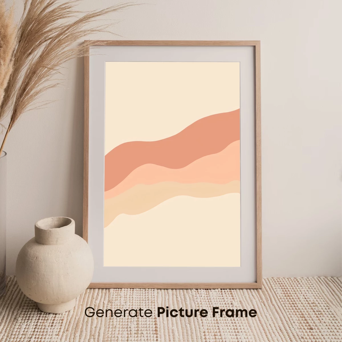 Abstract Wavy Layers in Soft Pastels - Image 7