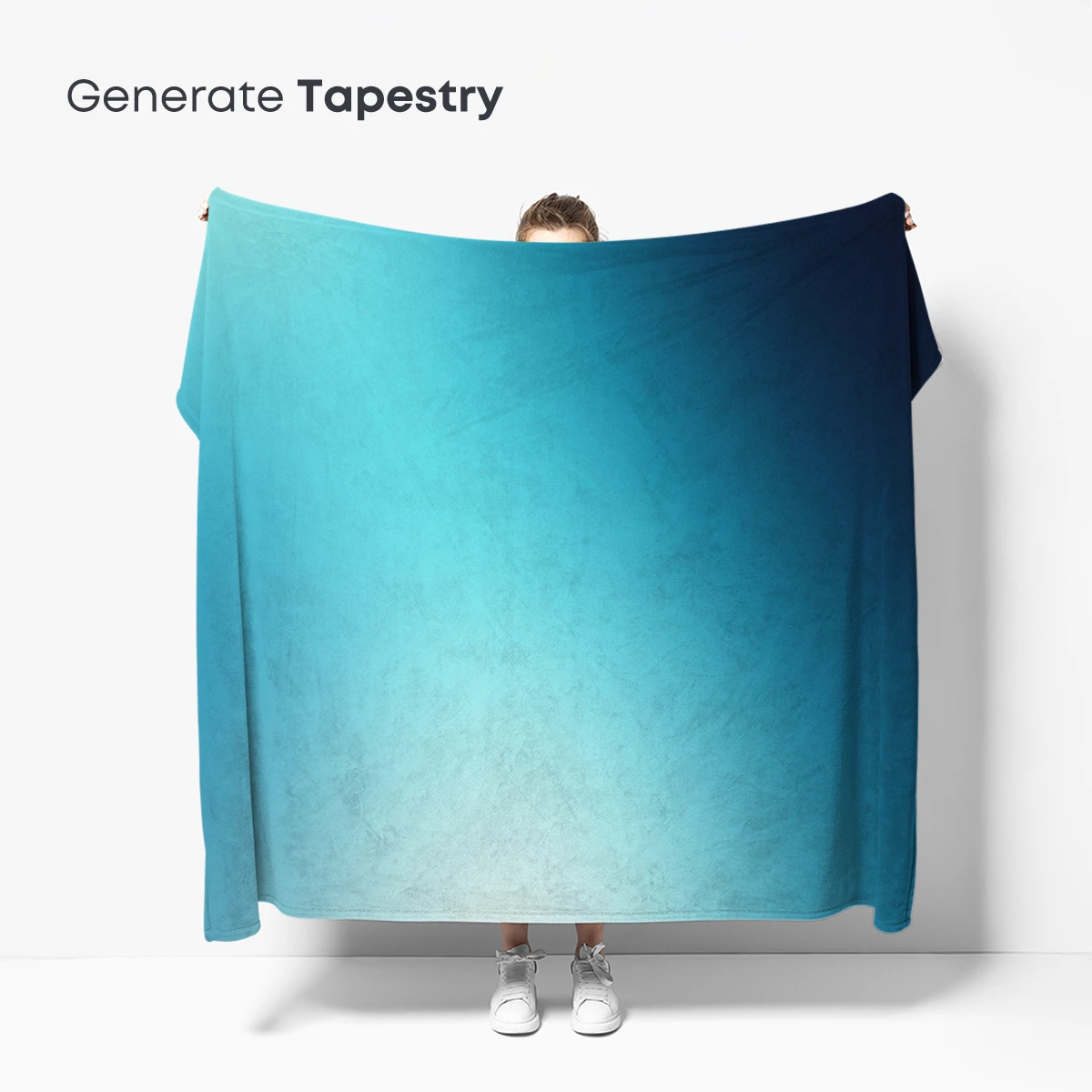 Ethereal Blue Gradient: A Symphony of Light and Shade - Image 5