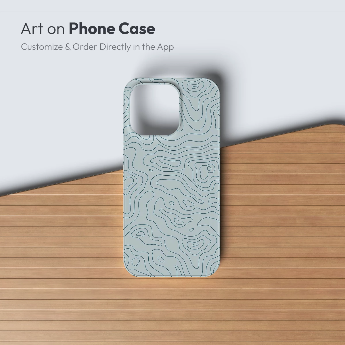 Contour Elegance: Wavy Line Artistry - Image 3