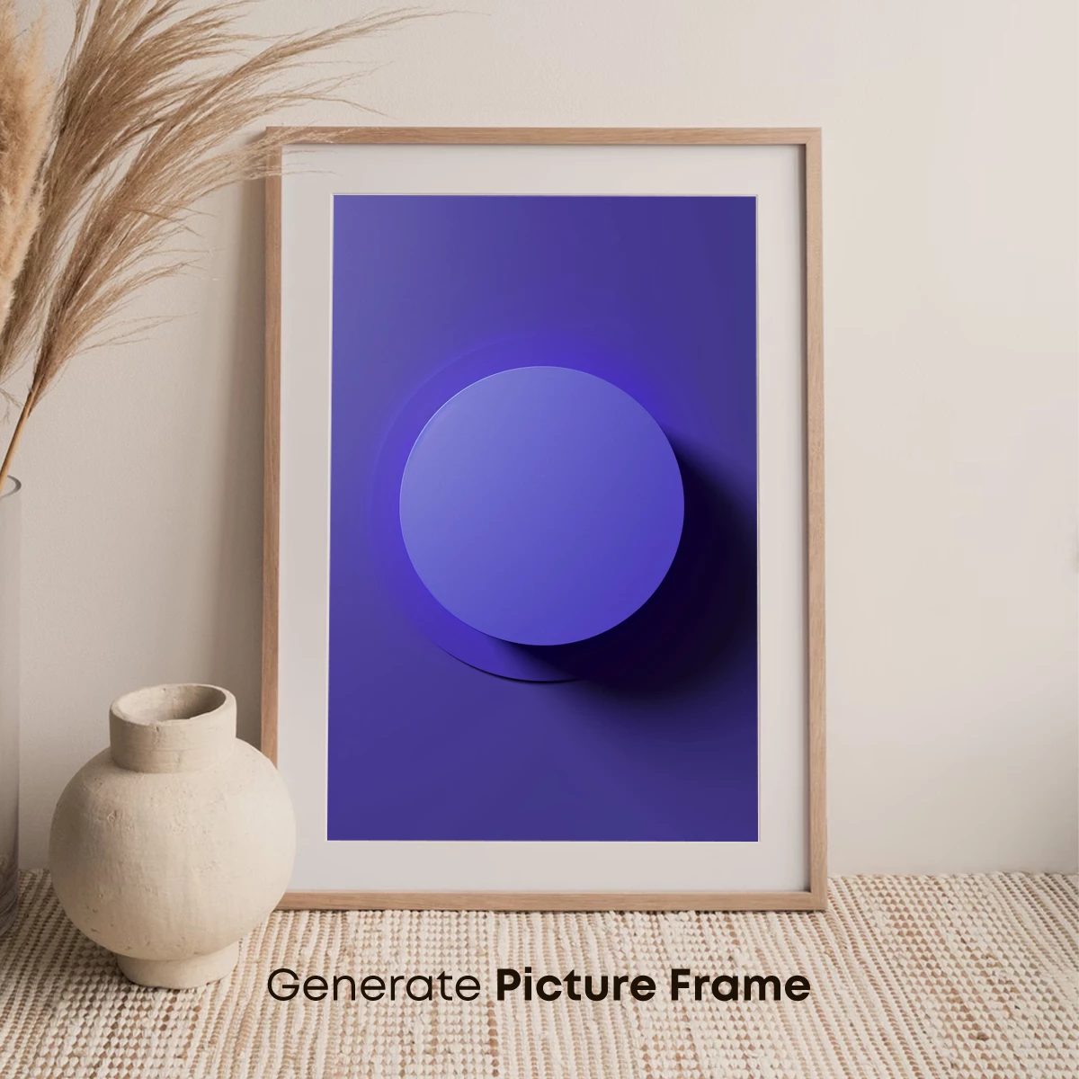 Ethereal Violet Disc: A Study in Shadow and Light - Image 7