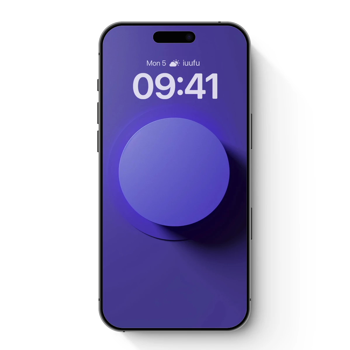 Ethereal Violet Disc: A Study in Shadow and Light